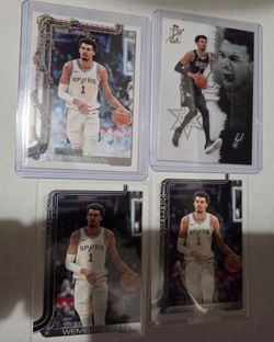 Victor Wembanyama lot of 4 cards