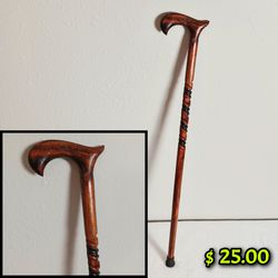 HandCrafted Wooden Cane