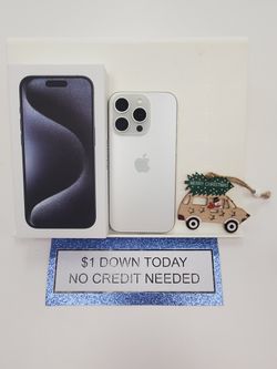 🔥 Stunning Features, Unbeatable Prices- iPhone 15 Pro 📱$1 DOWN AVAILABLE 