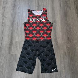 Nike Kenya Pro Elite Track And Field Speedsuit Mens Size Large 