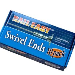 Rail Easy Swivel Ends 10 Pack