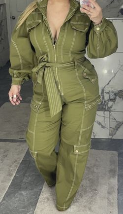 Green Jumpsuit