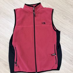 Northface vest red
