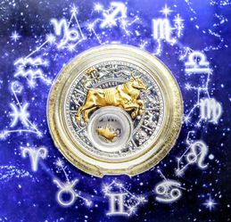 Belarus 2013, TAURUS. Sign of the Zodiac, 20 rubles, Silver coins,