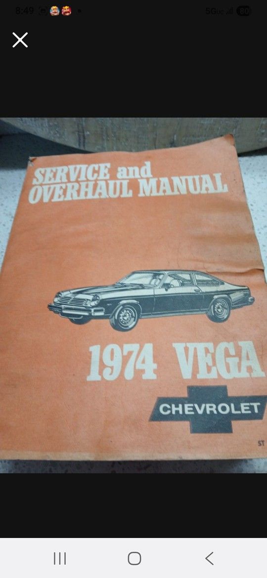 CHEVROLET  SERVICE AND OVERHAUL MANUAL