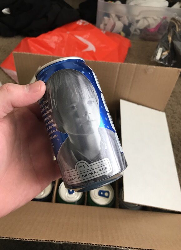 Full set Star Wars Ep 1 Pepsi Cans Factory Air Sealed