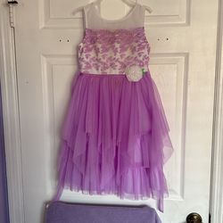 Girl Elegant Dress Size 8