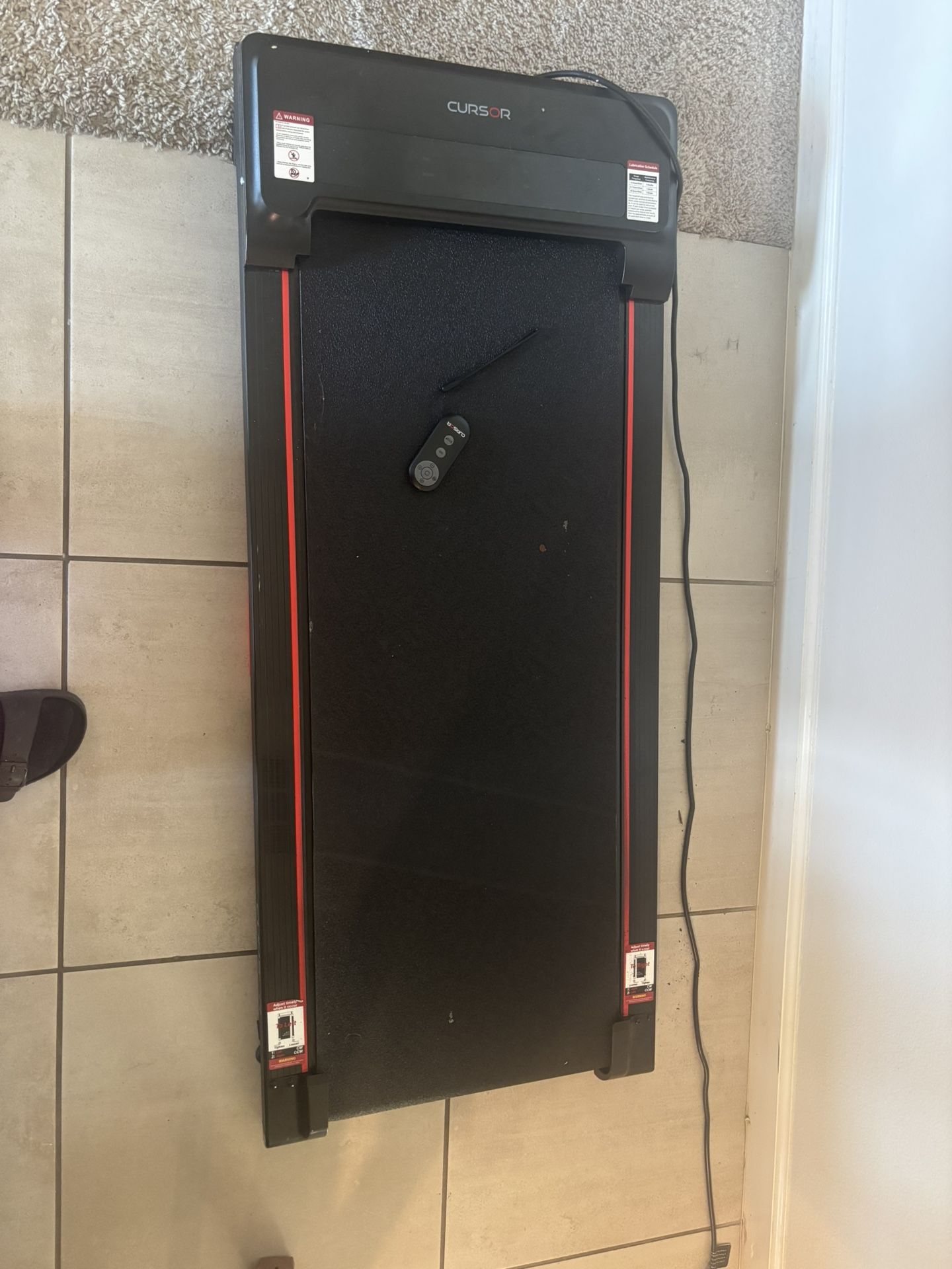 Caminadora Con Su Control/ Treadmill 