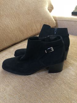 Booties!!! Brand new suede booties size 8.5