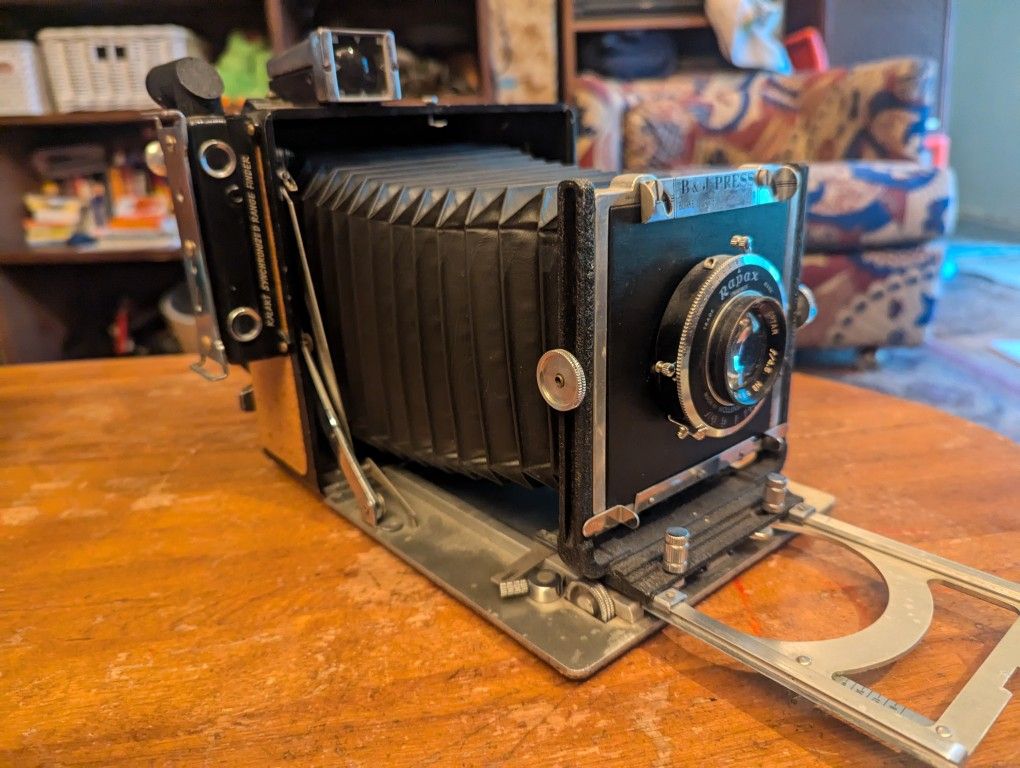 Old B&J Press Camera Super Cool And Rare