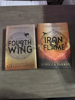 Rebecca Yarros Empyrean 2-Book Bundle: Fourth Wing / Iron Flame