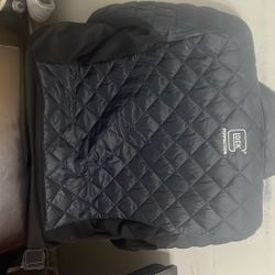 Black Glock Perfection Insulated Coat L/G
