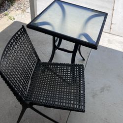 Patio Set Only One Chair