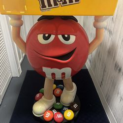 M&M Display, Red Character, 