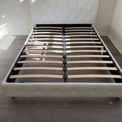 Free!! Queen Size Bed Frame And Mattress 