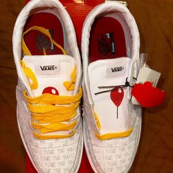 Size 10- VANS x House Of Terror IT x Lowland ComfyCush 2021