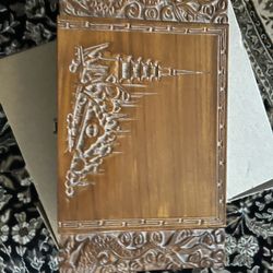 Japan Wooden Jewelry Box 