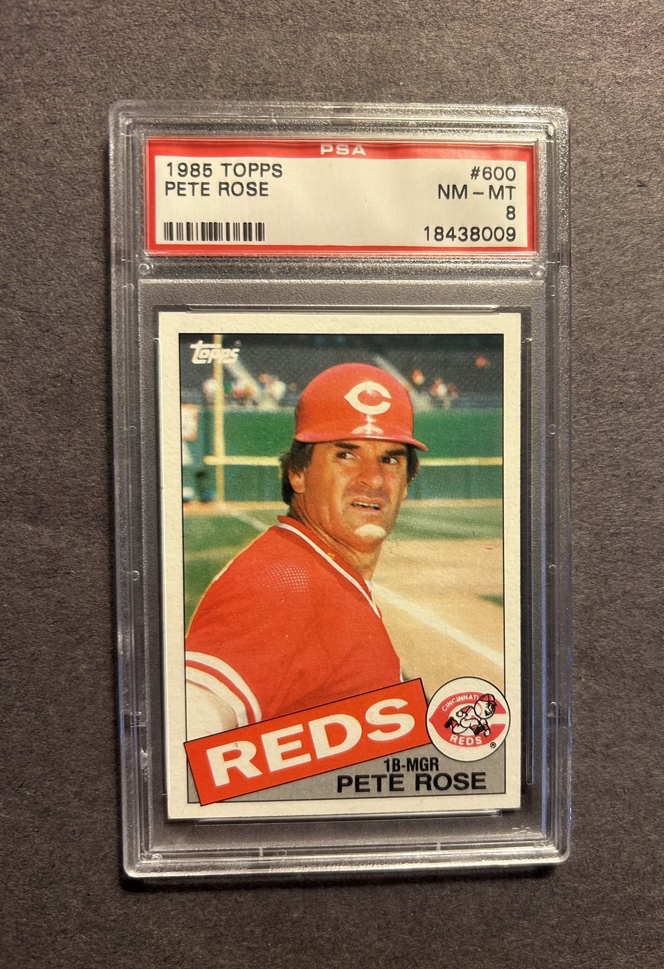 1985 Topps #600 Pete Rose. Negotiable 