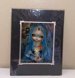 Jasmine Becket-Griffith The Bride Signed Matted Print Disney Parks Wonderground