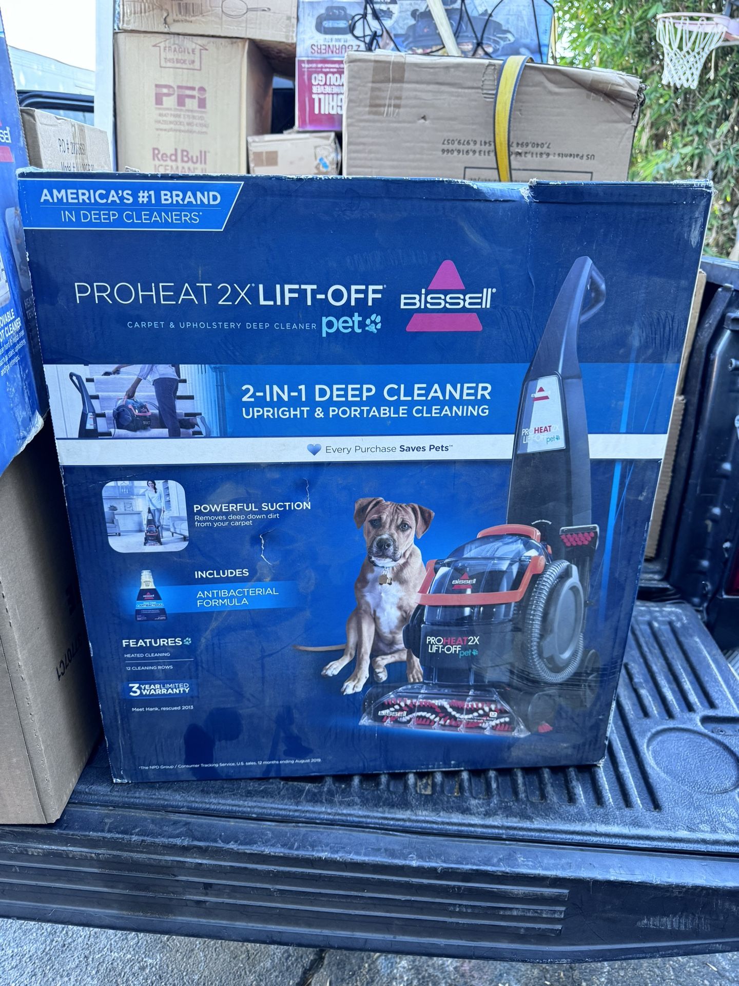 BISSELL 2-in-1 ProHeat 2X Lift-Off Pet: Portable Spot & Stain Cleaner