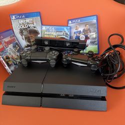 PlayStation 4 Console paquete completo Ps4 + 2 mando + 4 juegos y mas garantía 6 meses Play4 p4 PS4 y su cámara play statation