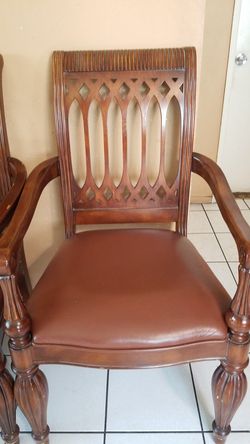 Wood chairs