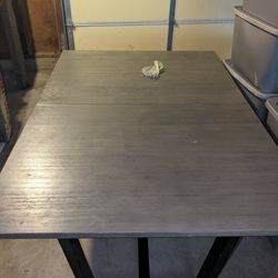 Wood Kitchen Table (Grey)