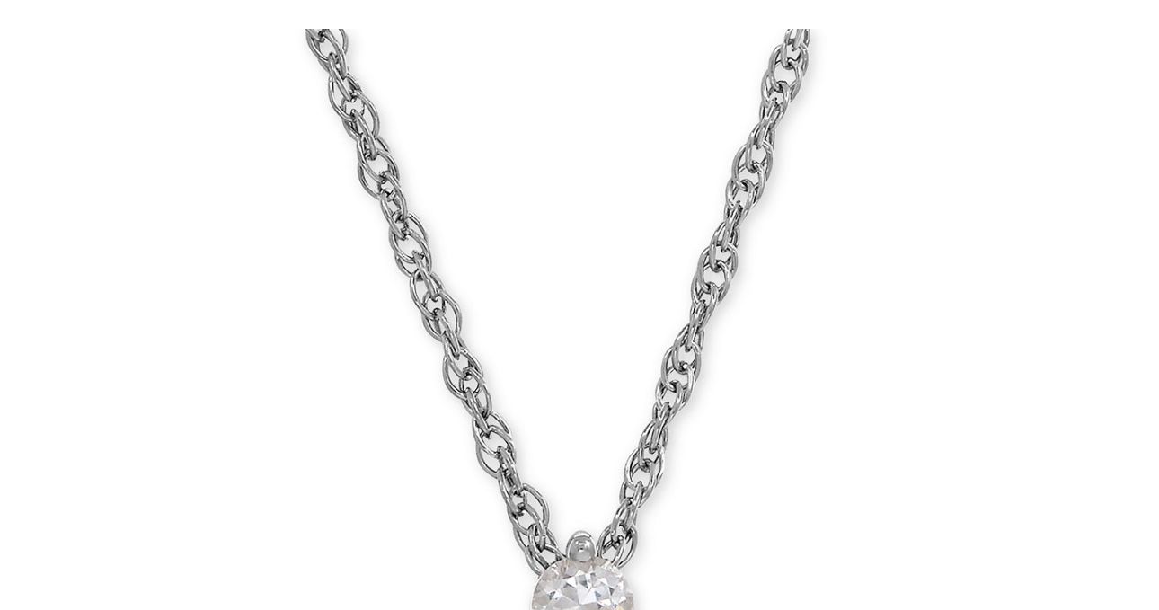 Sterling Silver 18’ Necklace.