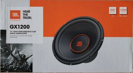 JBL Subwoofers. New In Box. 