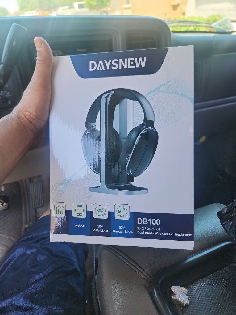 Bluetooth Dual Mode Wireless Tv Headphone