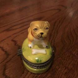 BullDog or Small Dog Trinket Holder