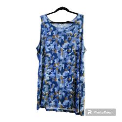 LOGO Lounge Blue Camo Tank 2X