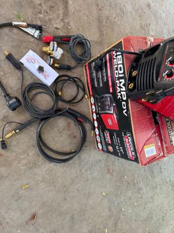 Shop Lincoln Electric
180 Amp Weld-Pak 180i Multi-Process Stick/MIG/Flux-Core/TIG, 120V or 230V Aluminum Welder with Spool Gun sold separately - K5257