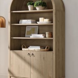 Bookshelf And Mirror