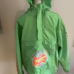 1990s Style Property of Nickelodeon Studios Crew Pull Over Wind/Rain Jacket