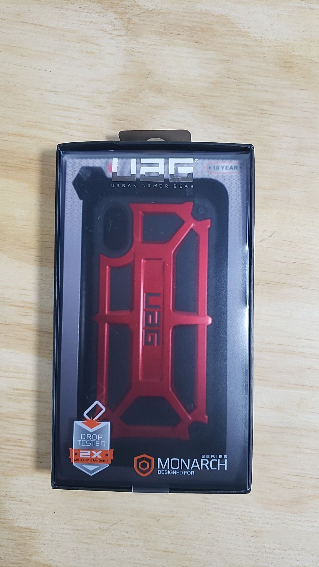 UAG Case For iPhone X/Xs Case Color Red And Black