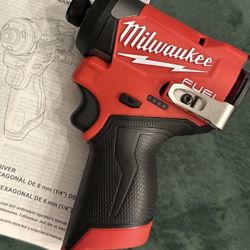 Milwaukee M12 Fuel Brushless Impact Driver With 3.0 Battery New Gen New Tool