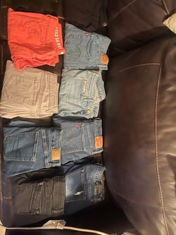 Levi jeans and other pants total 14