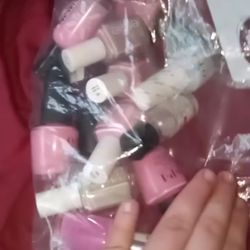 Bag Of Nail Polish 