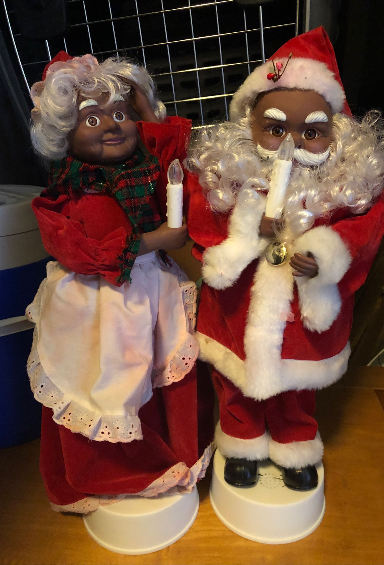 Black Santa & Mrs Claus