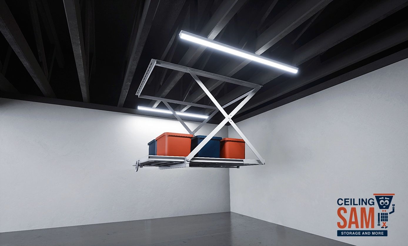 Garage Wall Mounted Metal Shelves