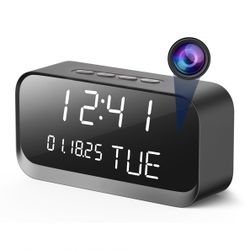 Surveillance Camera Alarm Clock