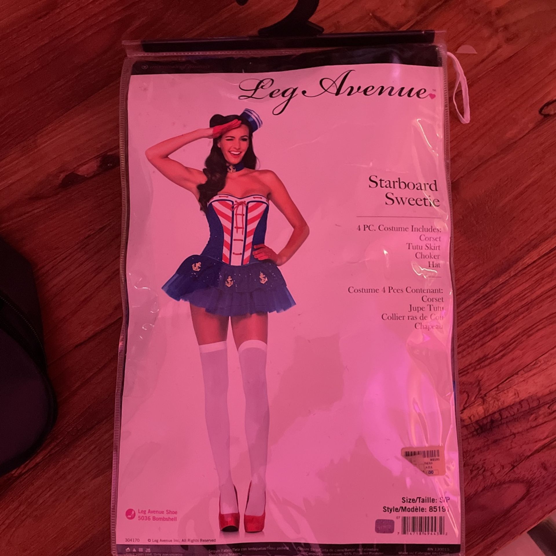 Women Costume, Small Size, Sexy, Leg Avenue, Starboard Sweetie