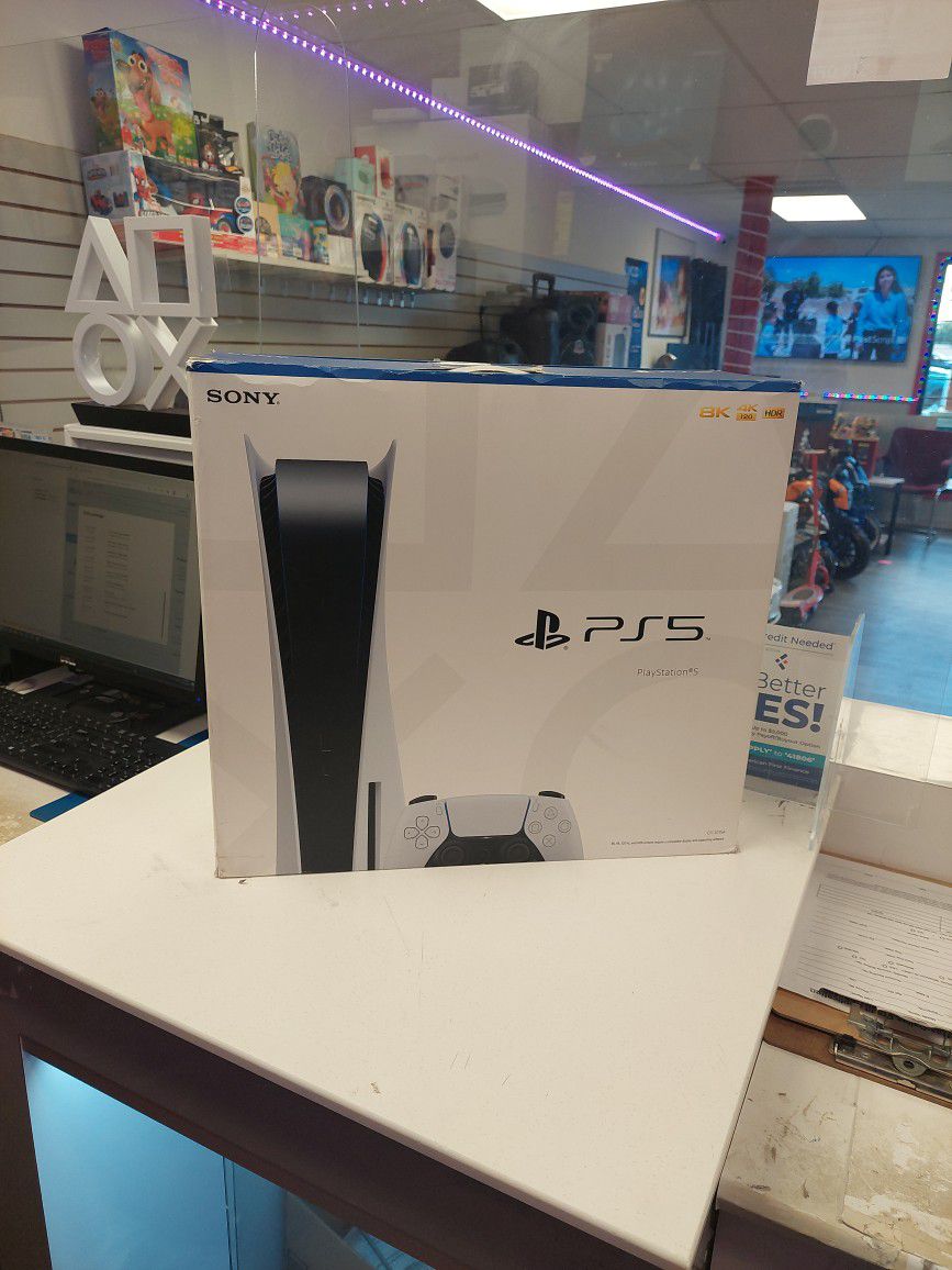 Gaming Console PlayStation 5 Disc (On Payments With $50 Down)