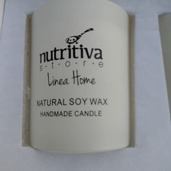 Nutritiva Natural Soy Candle 