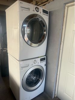 LG washer and dryer option electric