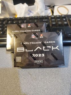 2023 Panini Black NFL Hobby Box 
