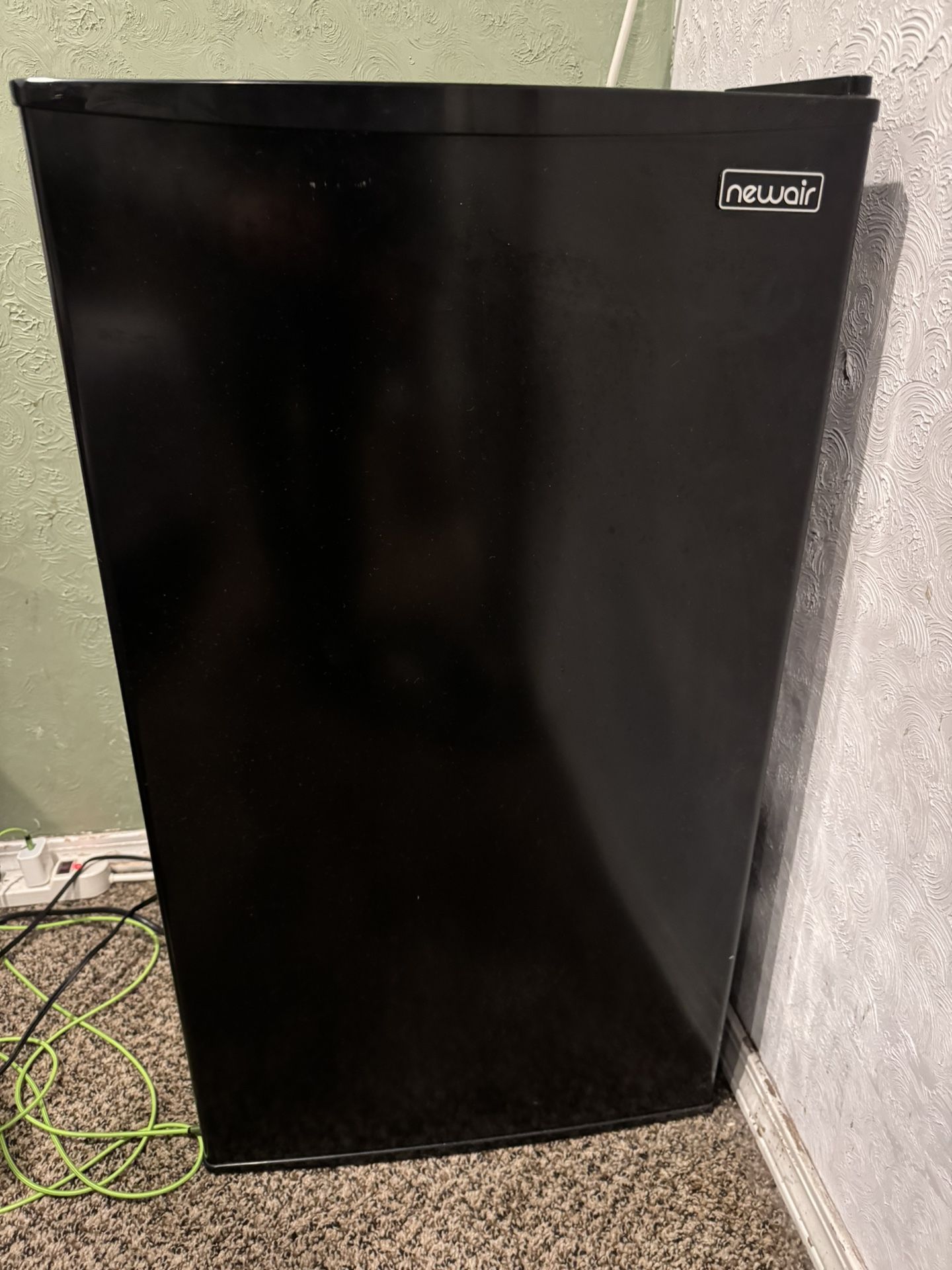 Black Mini Fridge /w Freezer Space