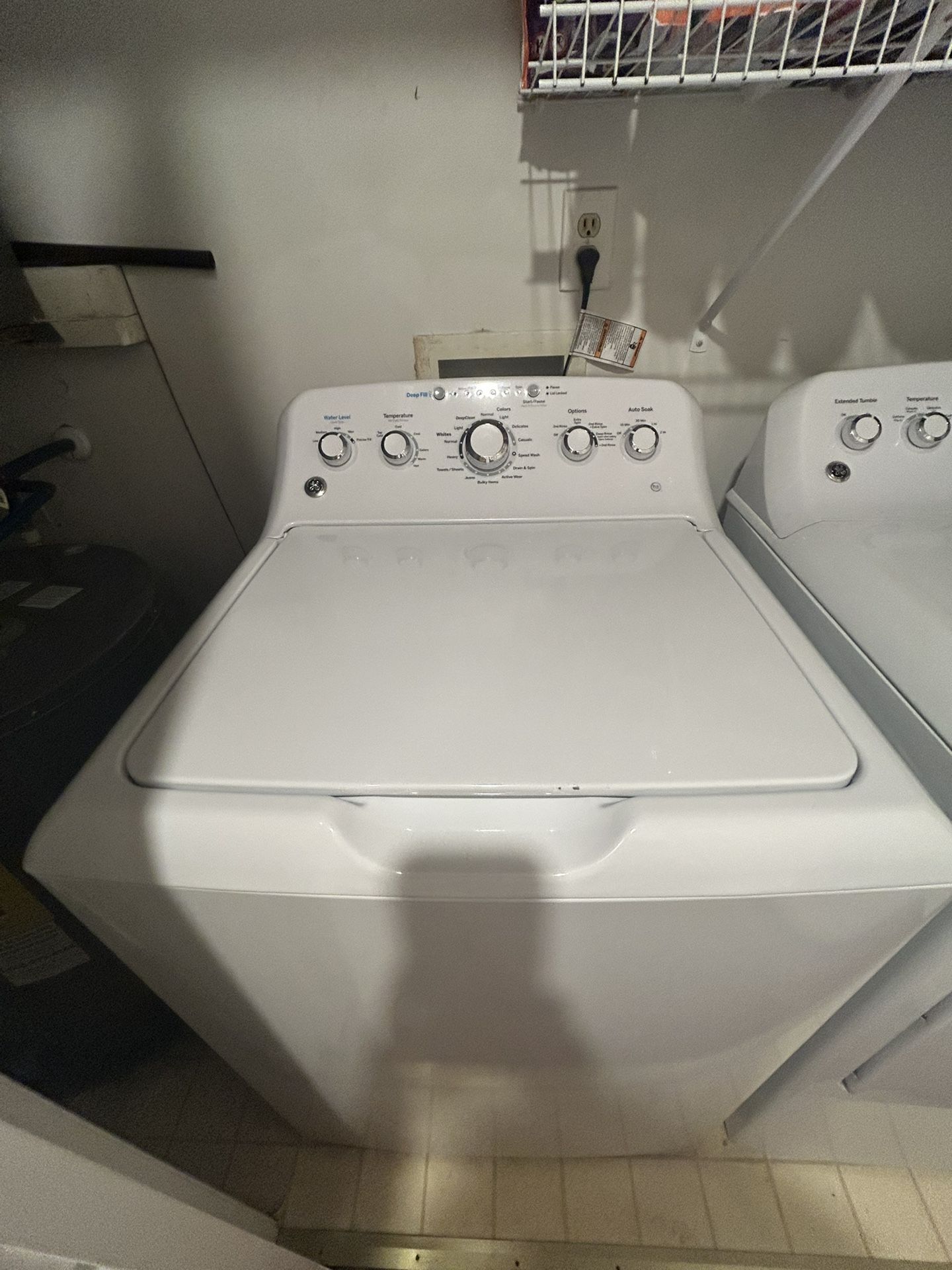 GE Electric Washer And Dryer Paid $1500 2 Years Old Great Condition