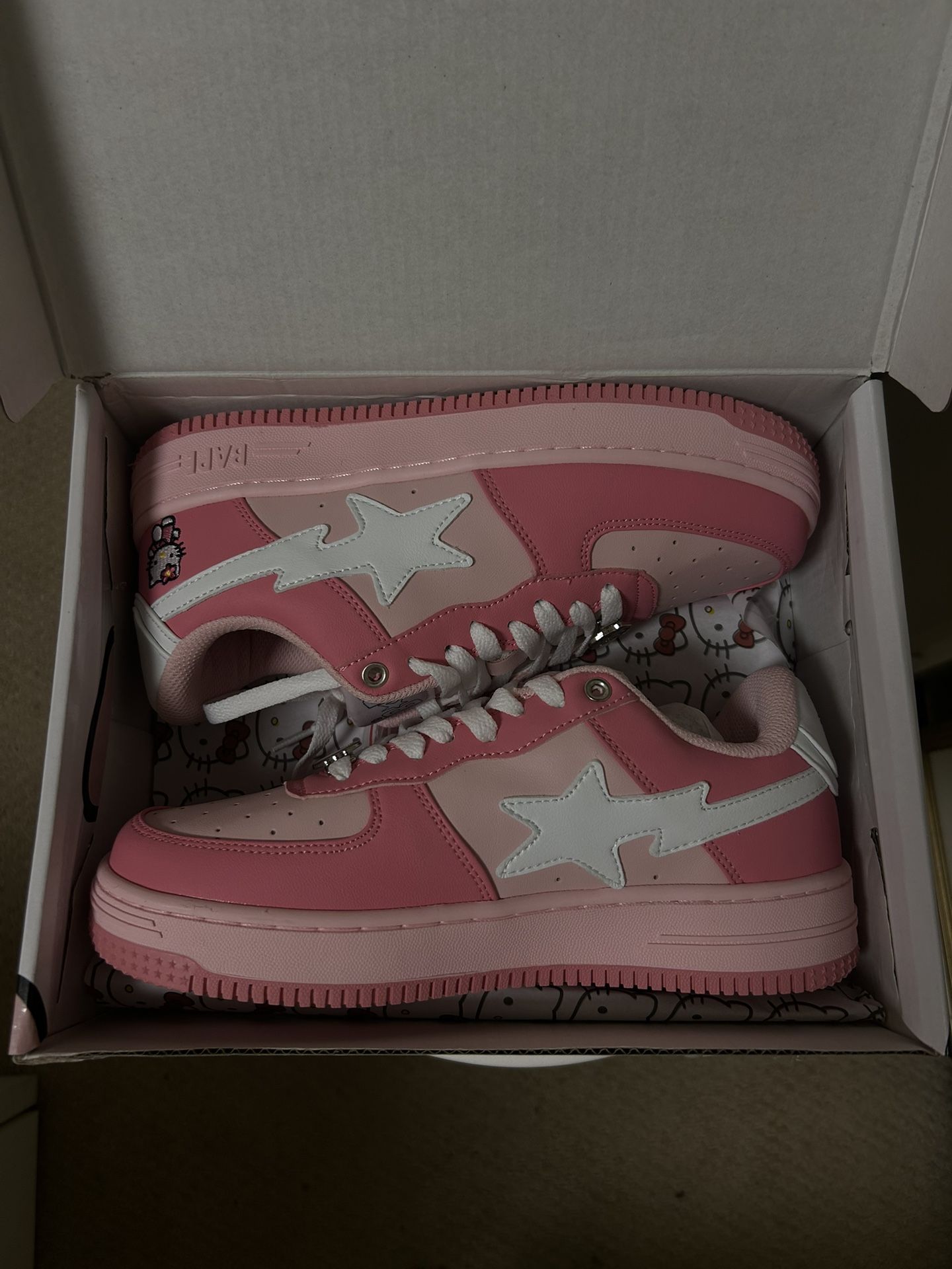 Bape Hello Kitty shoes,All Products : American Fashion Style Bags On Sale